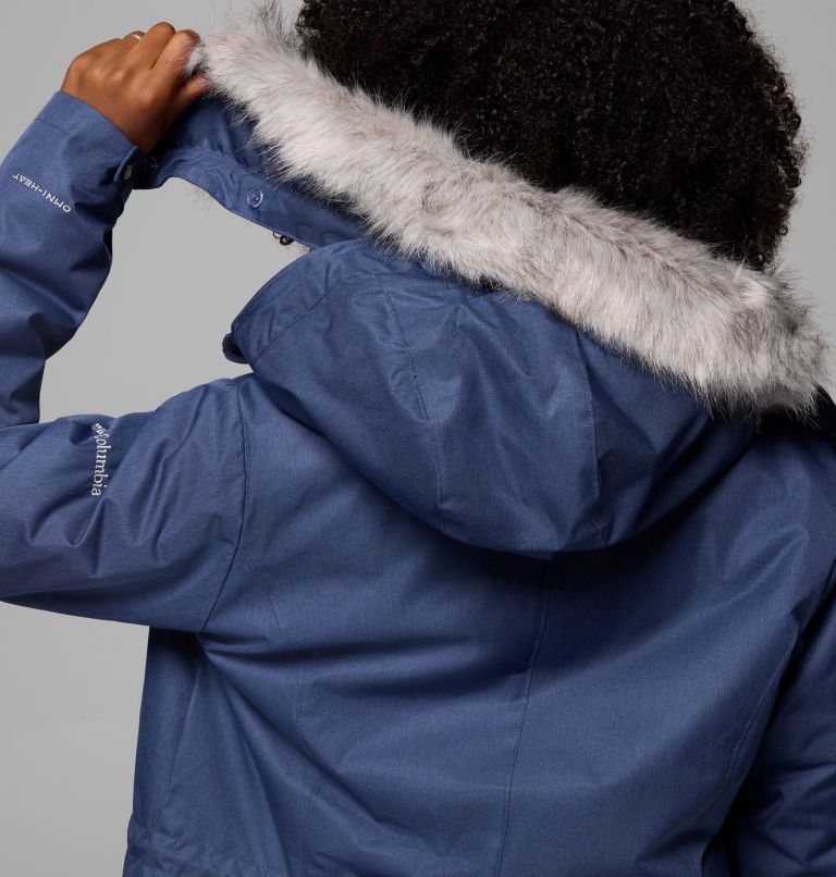 Women's Suttle Mountain III Insulated Jacket, Color: Collegiate Navy, image 10