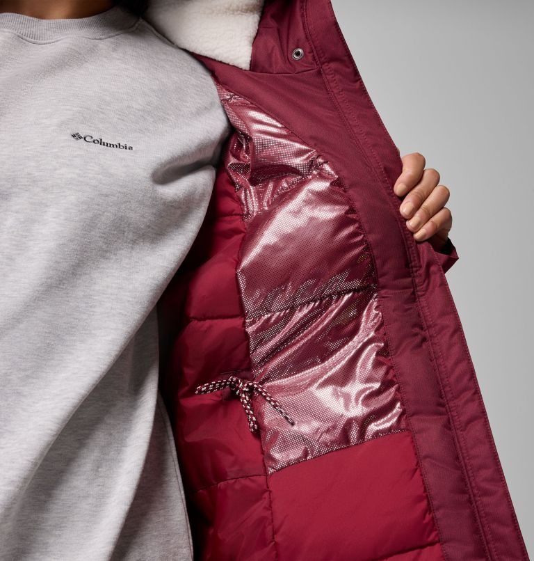 Women's Suttle Mountain III Insulated Jacket, Color: Rich Wine, image 6