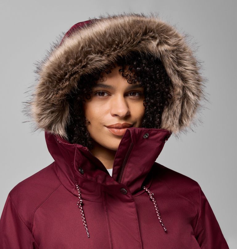 Women's Suttle Mountain III Insulated Jacket, Color: Rich Wine, image 7