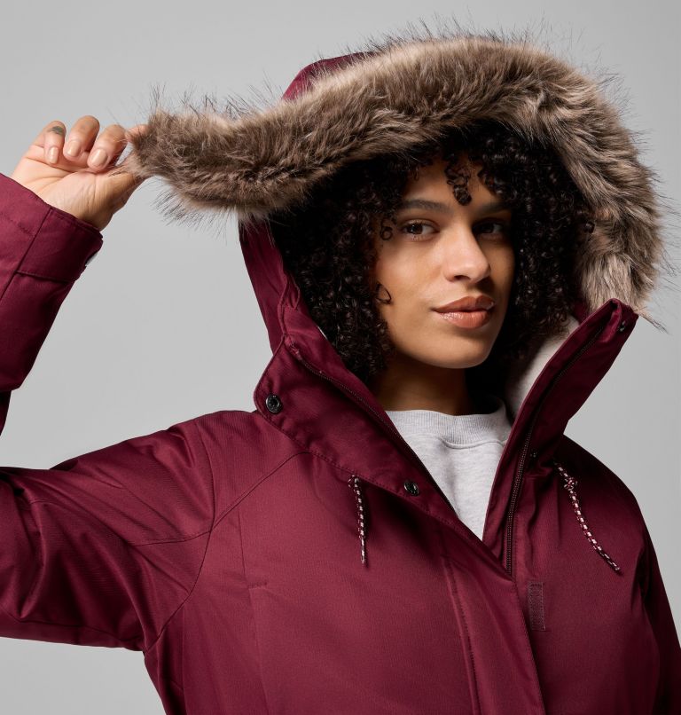 Women's Suttle Mountain III Insulated Jacket, Color: Rich Wine, image 9