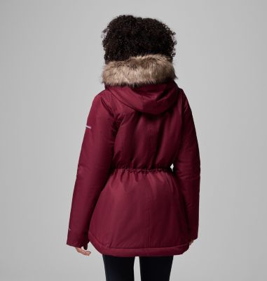 Women's Suttle Mountain III Hooded Insulated Jacket, Color: Rich Wine, image 3