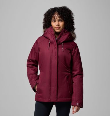 Women's Suttle Mountain III Hooded Insulated Jacket, Color: Rich Wine, image 1