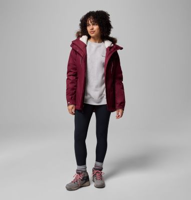 Women's Suttle Mountain III Hooded Insulated Jacket, Color: Rich Wine, image 2
