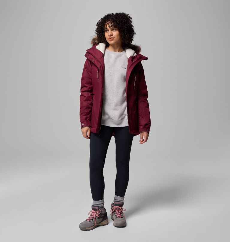 Women's Suttle Mountain III Insulated Jacket, Color: Rich Wine, image 2