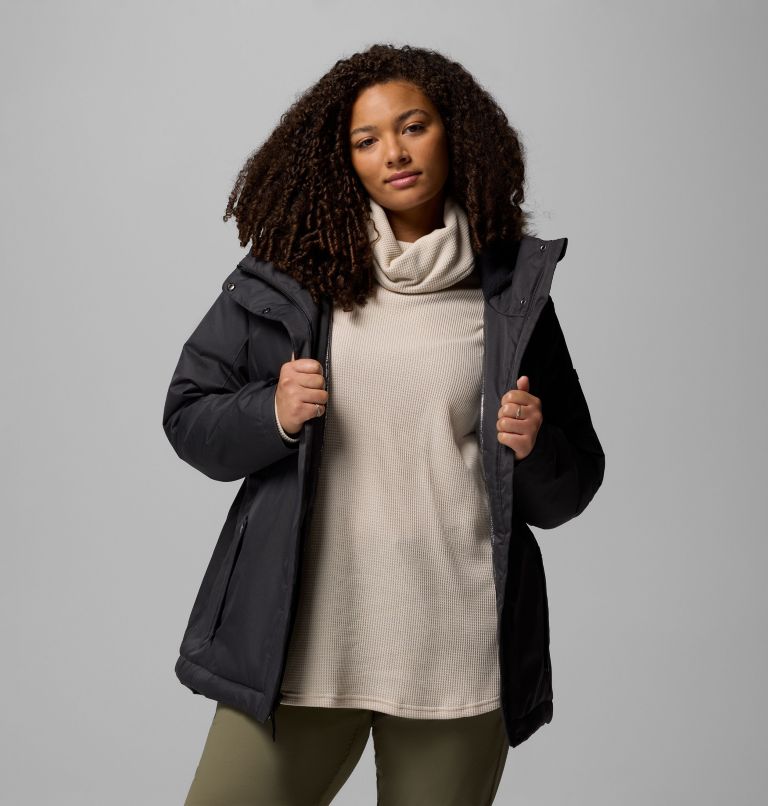 Women's Suttle Mountain III Insulated Jacket - Plus Size, Color: Black, image 5