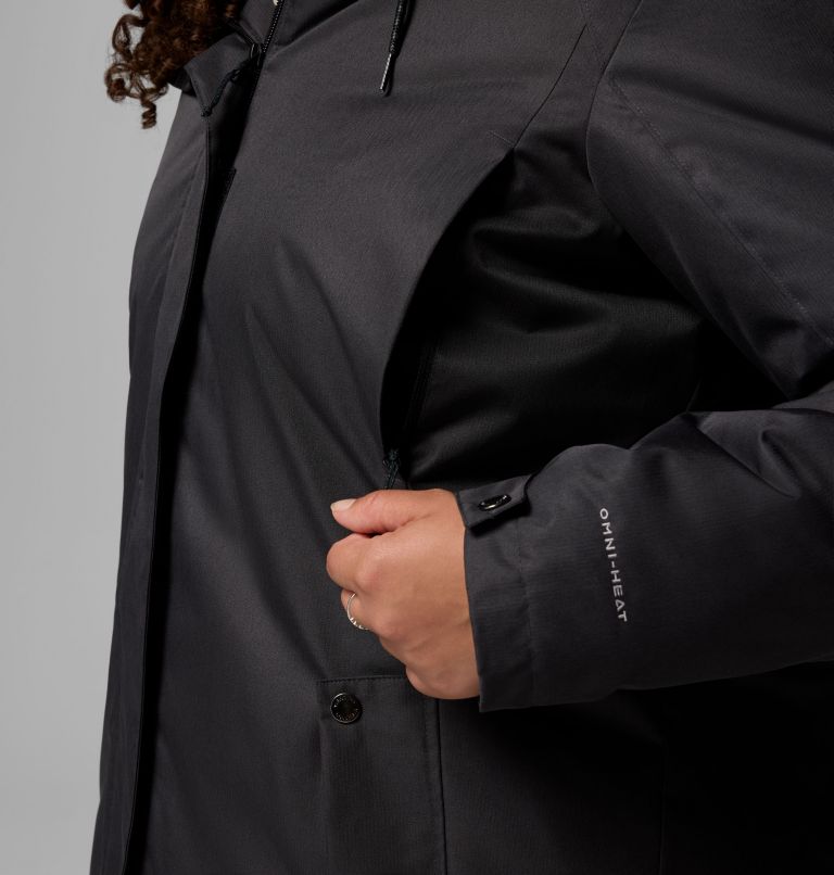 Women's Suttle Mountain III Insulated Jacket - Plus Size, Color: Black, image 9