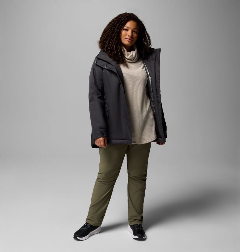 Women's Suttle Mountain III Insulated Jacket - Plus Size, Color: Black, image 2