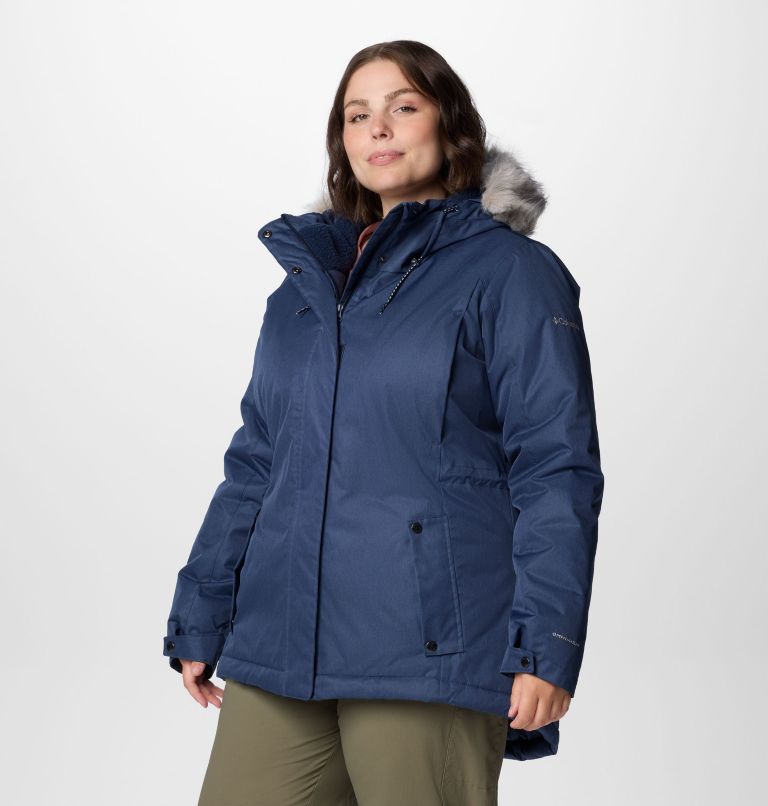 Women's Suttle Mountain III Insulated Jacket - Plus Size, Color: Collegiate Navy, image 4