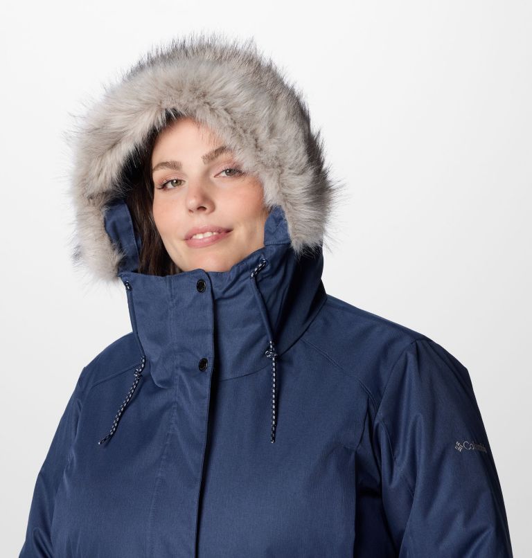 Women's Suttle Mountain III Insulated Jacket - Plus Size, Color: Collegiate Navy, image 5