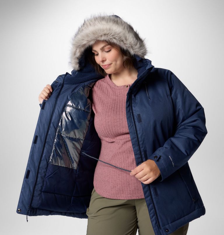 Women's Suttle Mountain III Insulated Jacket - Plus Size, Color: Collegiate Navy, image 6