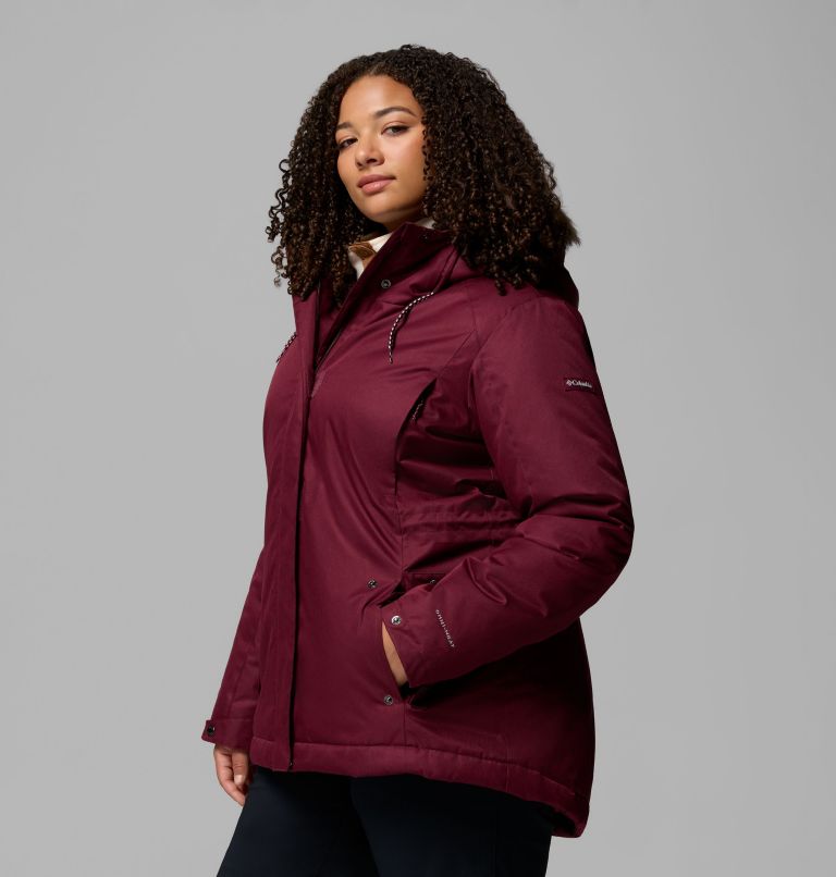 Women's Suttle Mountain III Insulated Jacket - Plus Size, Color: Rich Wine, image 4