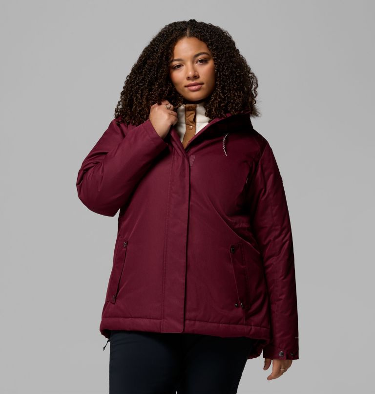 Women's Suttle Mountain III Insulated Jacket - Plus Size, Color: Rich Wine, image 5