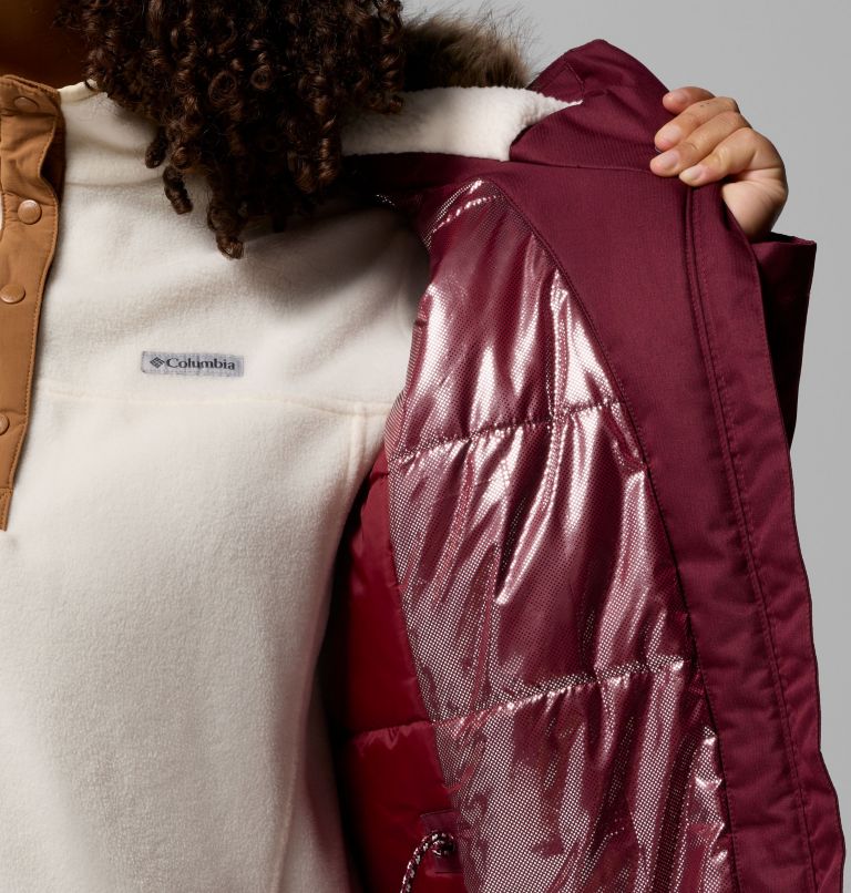 Women's Suttle Mountain III Insulated Jacket - Plus Size, Color: Rich Wine, image 6