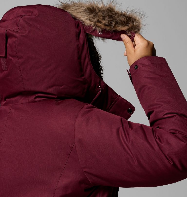 Women's Suttle Mountain III Insulated Jacket - Plus Size, Color: Rich Wine, image 10