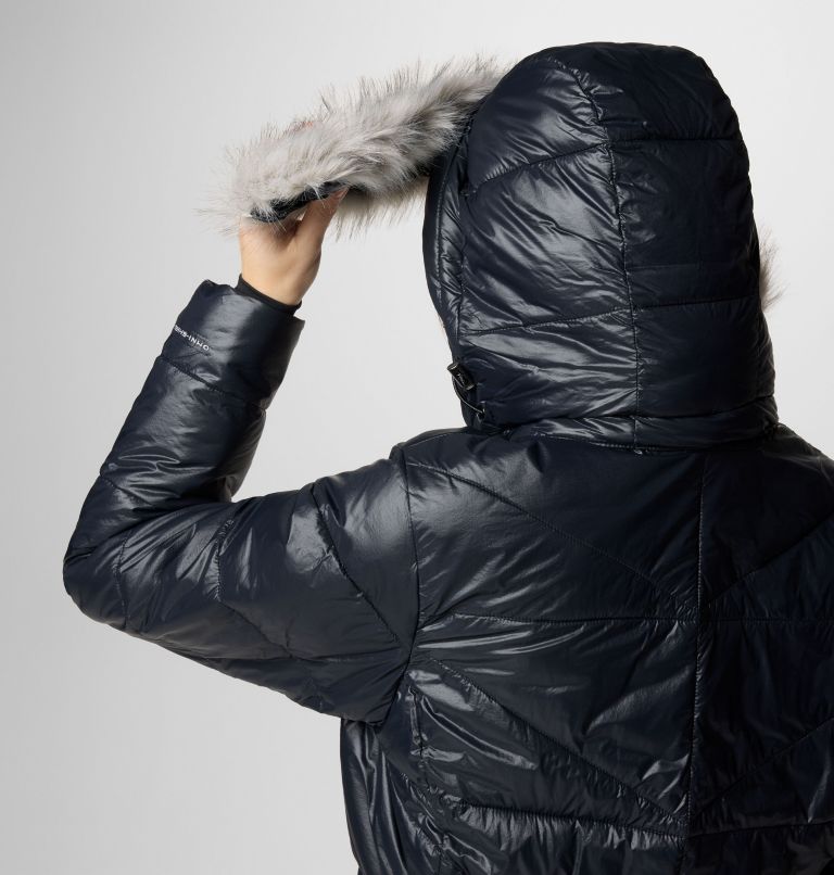 Women's Peak to Park III Mid Insulated Jacket, Color: Black Gunmetal, image 8