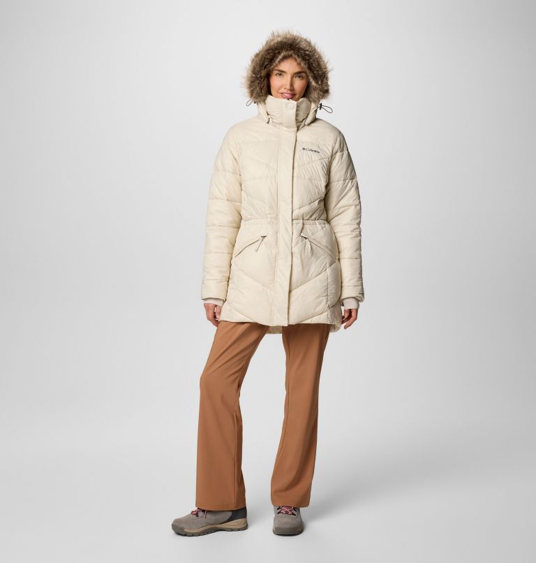 Manteau mi-long isolé Peak to Park III pour femmes, Color: Dark Stone Gunmetal, image 3