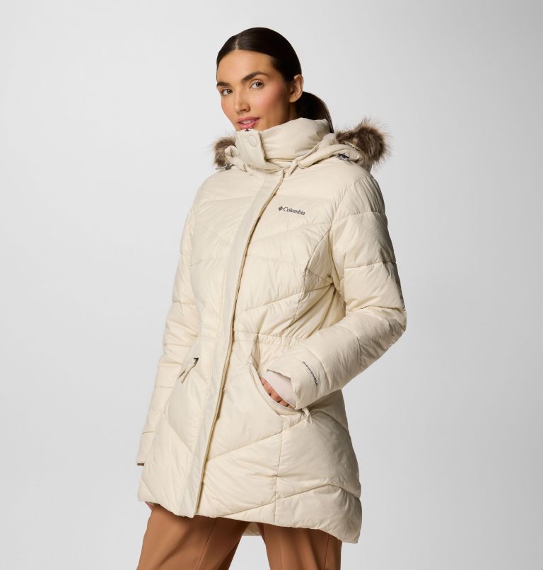 Manteau mi-long isolé Peak to Park III pour femmes, Color: Dark Stone Gunmetal, image 4