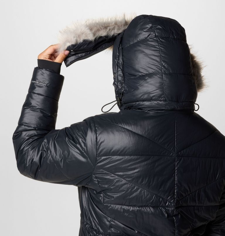 Manteau mi-long isolé Peak to Park III pour femmes – Grandes tailles, Color: Black Gunmetal, image 7