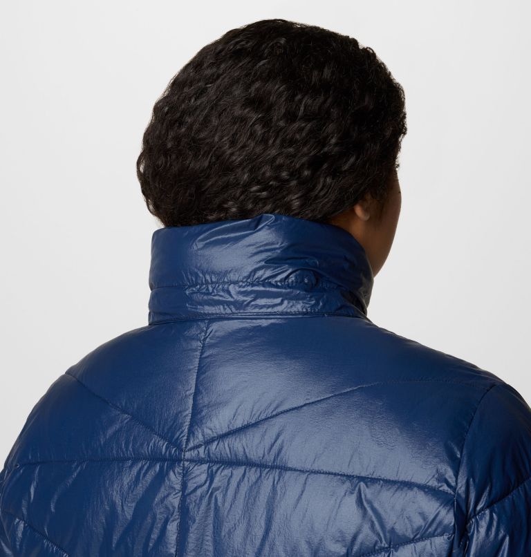 Women's Peak to Park III Mid Insulated Jacket - Plus Size, Color: Collegiate Navy Gunmetal, image 8