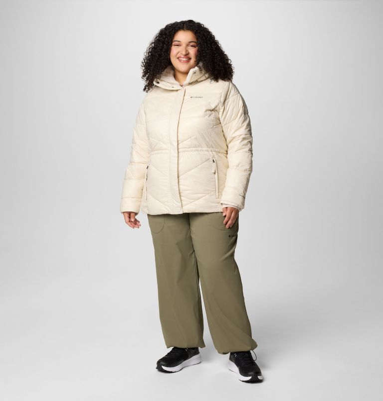 Women's Peak to Park III Insulated Hooded Jacket - Plus Size, Color: Dark Stone Gunmetal, image 3