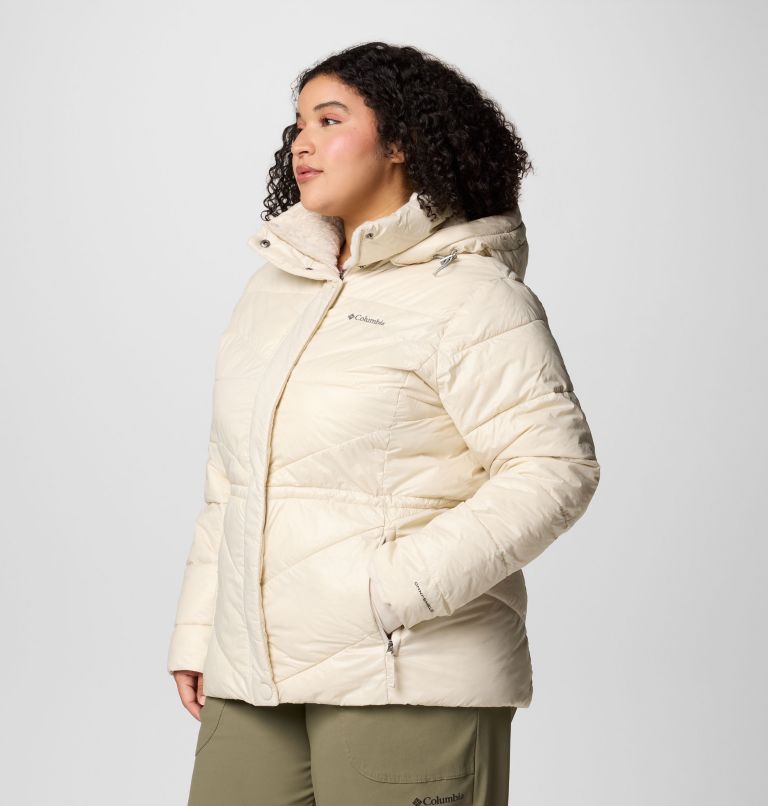 Women's Peak to Park III Insulated Hooded Jacket - Plus Size, Color: Dark Stone Gunmetal, image 4