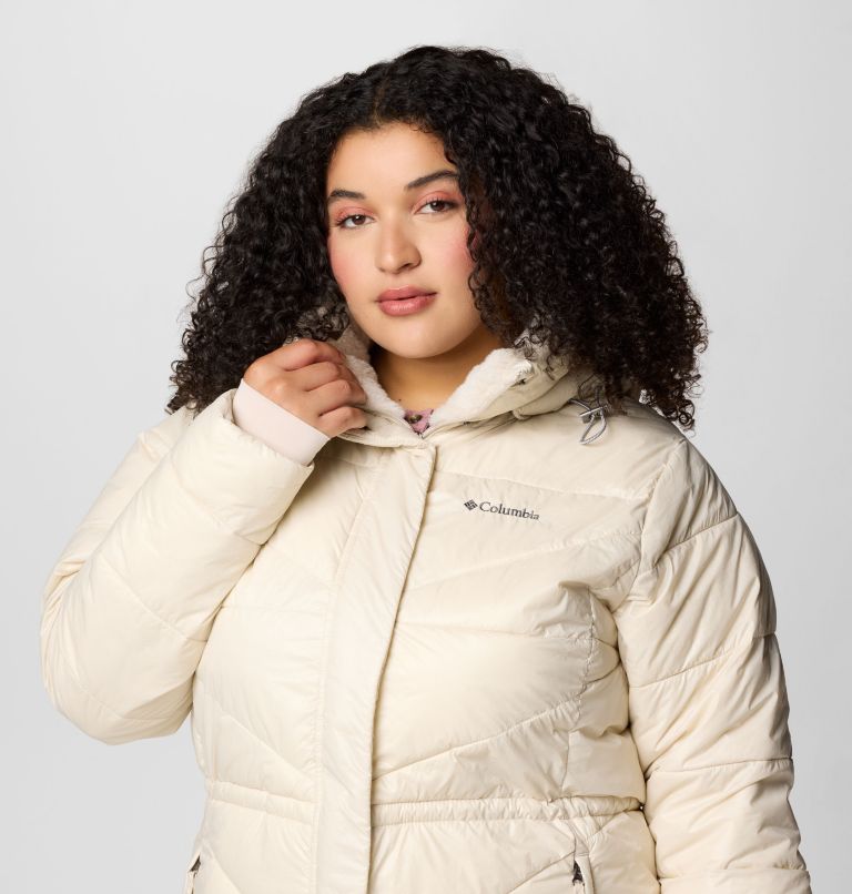 Women's Peak to Park III Insulated Hooded Jacket - Plus Size, Color: Dark Stone Gunmetal, image 5