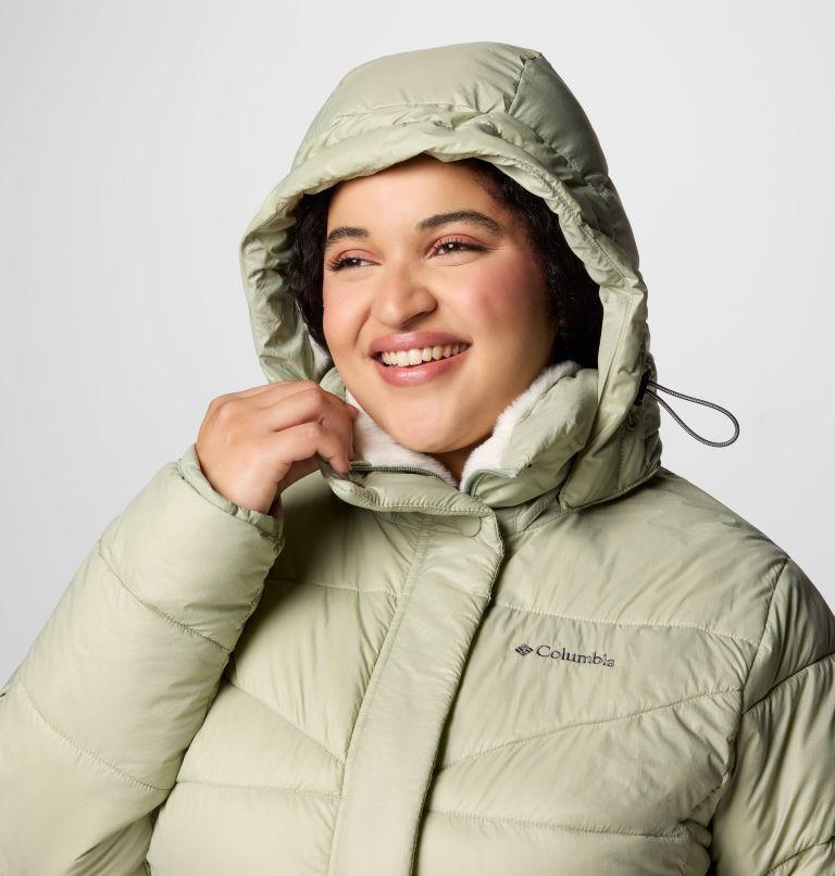 Women's Peak to Park III Insulated Hooded Jacket - Plus Size, Color: Safari Gunmetal, image 5