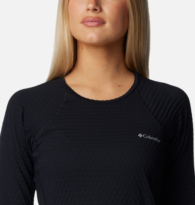 Women's Omni Heat Helix Baselayer Crew Shirt, Color: Black, image 4