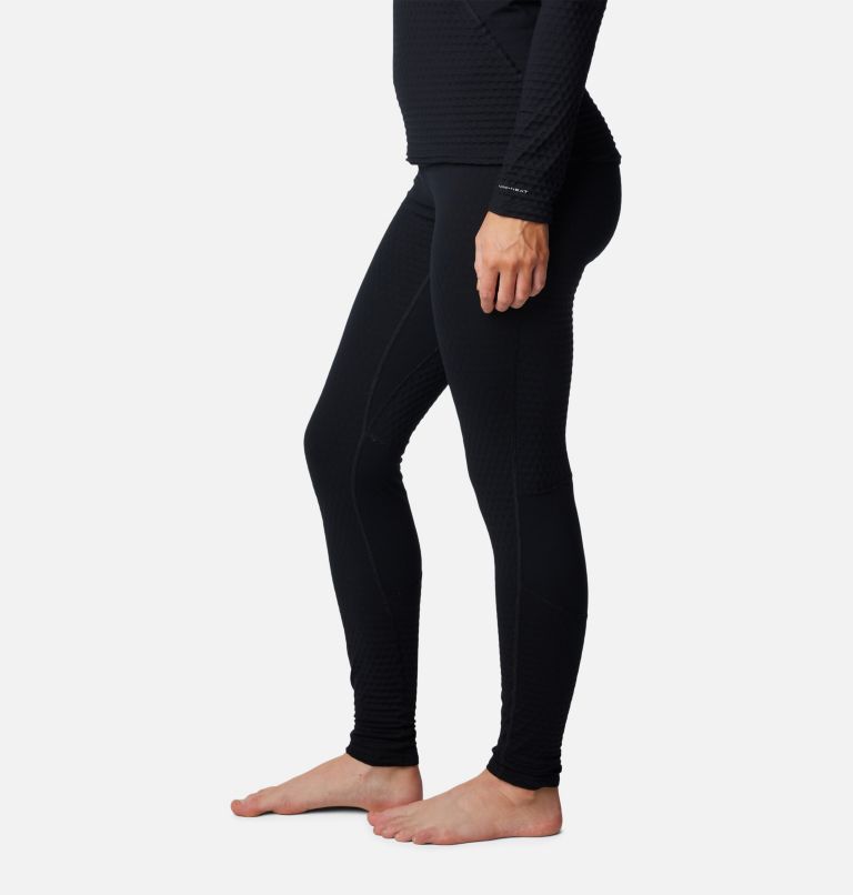 Women's Omni Heat Helix Baselayer Tights, Color: Black, image 3
