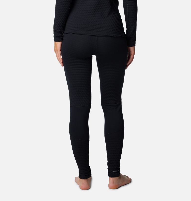 Women's Omni Heat Helix Baselayer Tights, Color: Black, image 2