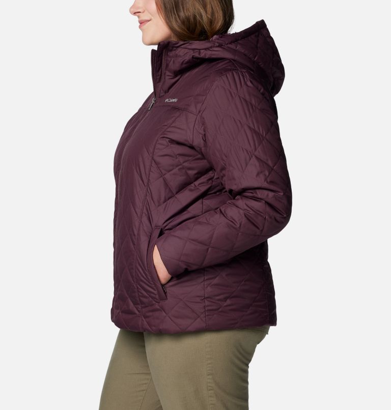 Women's Copper Crest II Hooded Jacket - Plus Size, Color: Moonvista, image 3