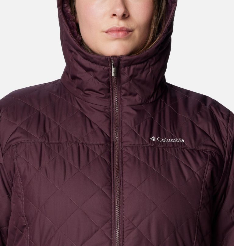 Women's Copper Crest II Hooded Jacket - Plus Size, Color: Moonvista, image 4
