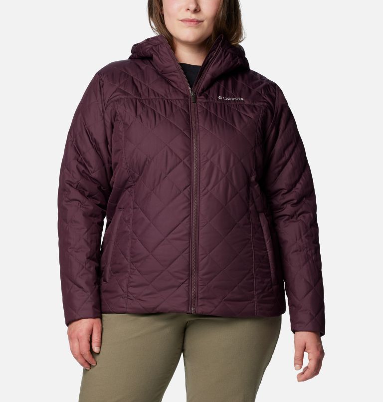 Women's Copper Crest II Hooded Jacket - Plus Size, Color: Moonvista, image 1