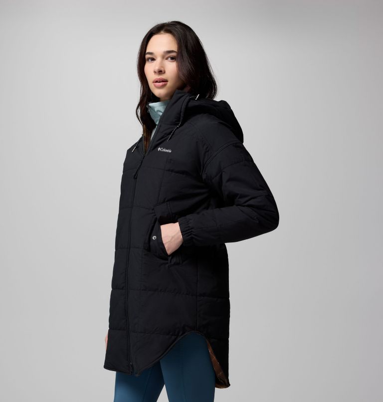 Women's Chatfield Hill II Novelty Jacket, Color: Black, Tobacco Omblur Print, image 4