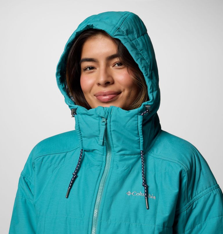 Women's Chatfield Hill II Novelty Jacket, Color: Teal Outbacked, image 4