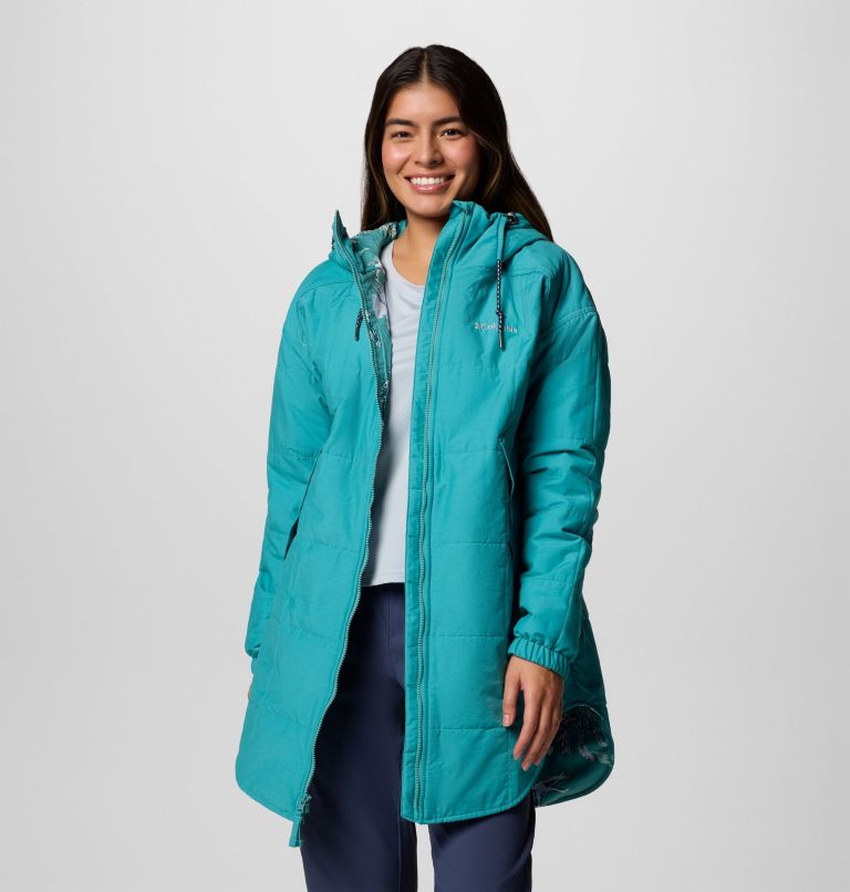Women's Chatfield Hill II Novelty Jacket, Color: Teal Outbacked, image 6
