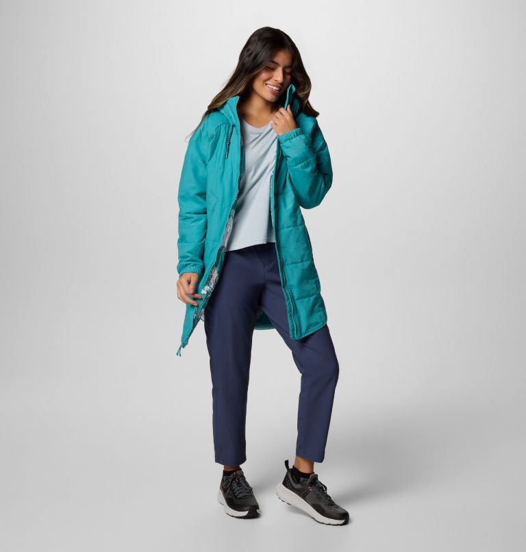 Women's Chatfield Hill II Novelty Jacket, Color: Teal Outbacked, image 7