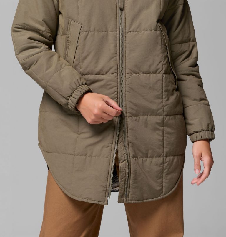 Women's Chatfield Hill II Novelty Jacket, Color: Stone Green, Chalk Omblur Tonal, image 8