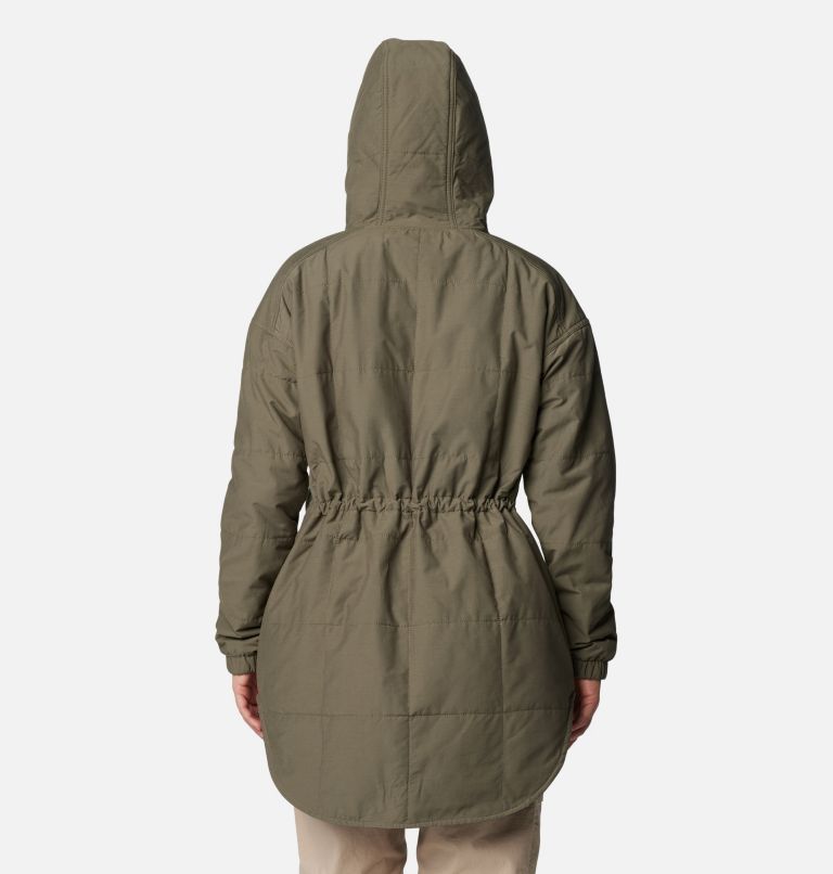 Women's Chatfield Hill II Novelty Jacket, Color: Stone Green, Chalk Omblur Tonal, image 2