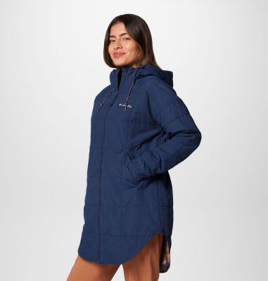 Women's Chatfield Hill II Novelty Jacket, Color: Collegiate Navy, Nocturnal Omblur, image 28