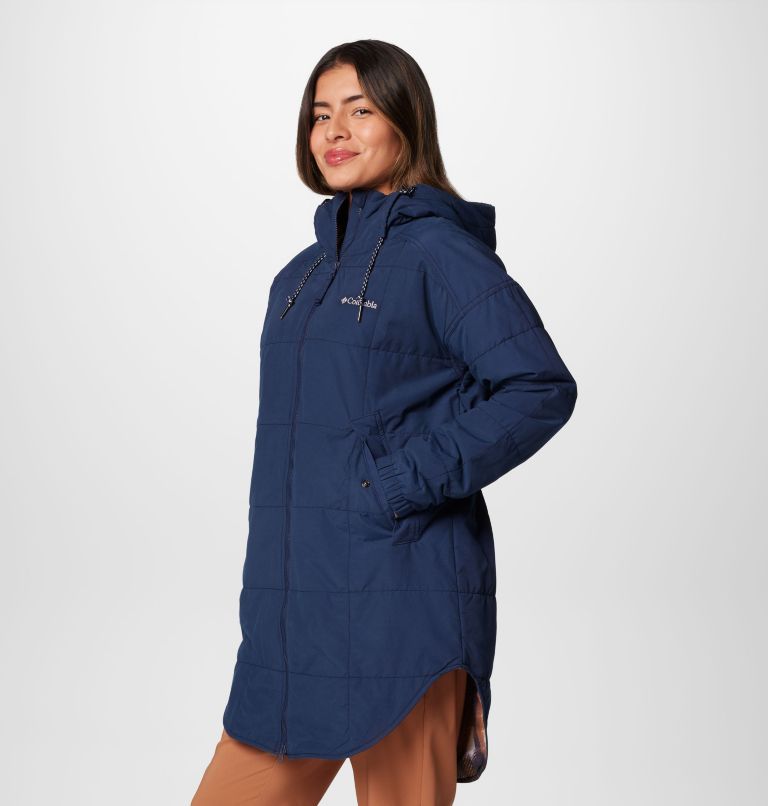 Manteau Chatfield Hill II Original pour femmes, Color: Collegiate Navy, Nocturnal Omblur, image 4