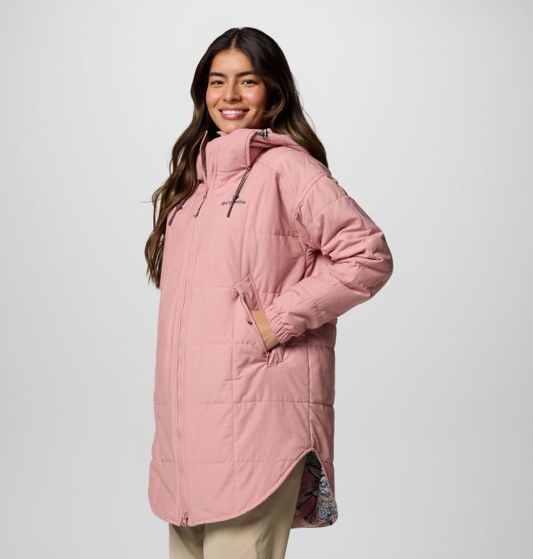 Women's Chatfield Hill II Novelty Jacket, Color: Eraser Pink Outbacked, image 3