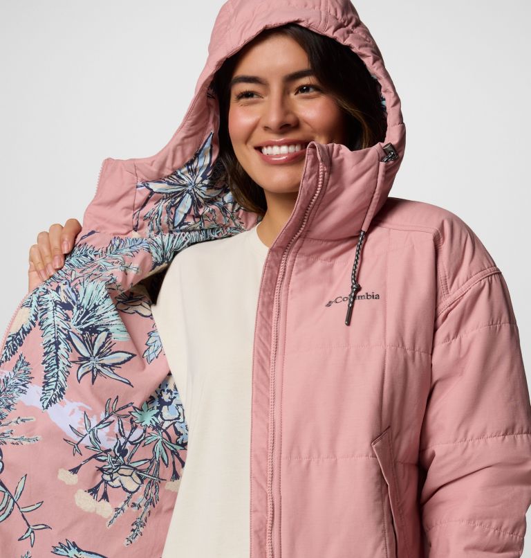 Women's Chatfield Hill II Novelty Jacket, Color: Eraser Pink Outbacked, image 5