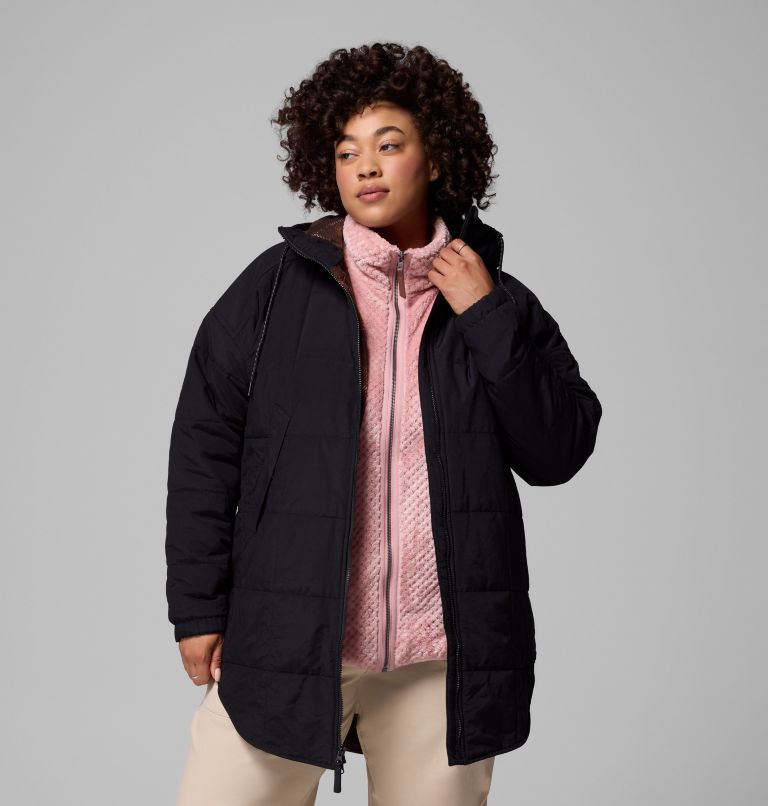 Women's Chatfield Hill II Novelty Jacket - Plus Size, Color: Black, Tobacco Omblur Print, image 5