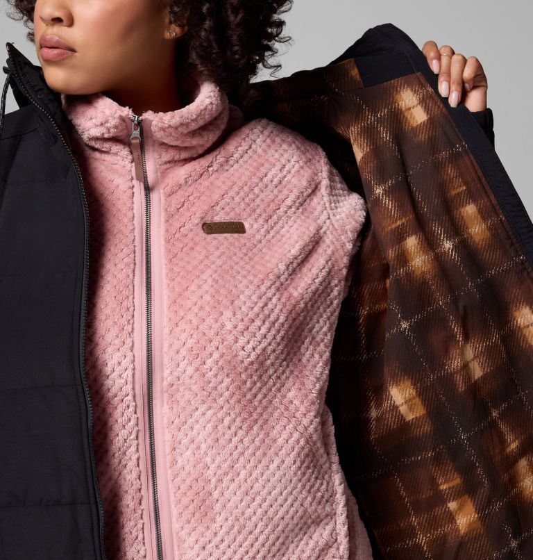 Women's Chatfield Hill II Novelty Jacket - Plus Size, Color: Black, Tobacco Omblur Print, image 6