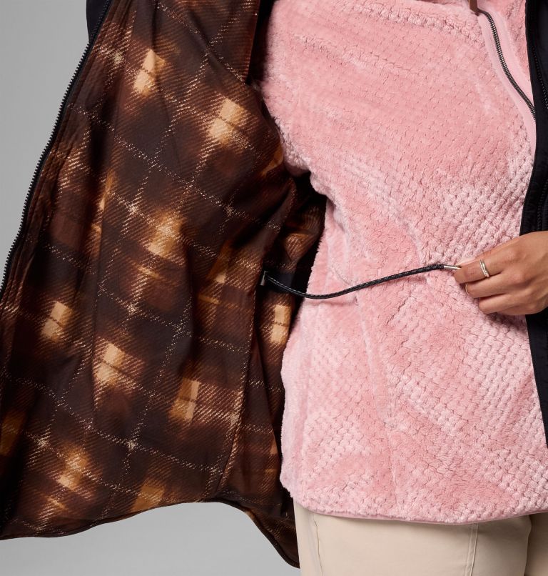 Women's Chatfield Hill II Novelty Jacket - Plus Size, Color: Black, Tobacco Omblur Print, image 7