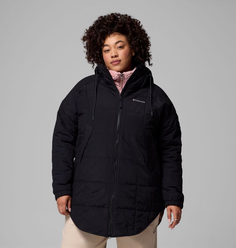 Women's Chatfield Hill II Novelty Jacket - Plus Size, Color: Black, Tobacco Omblur Print, image 1