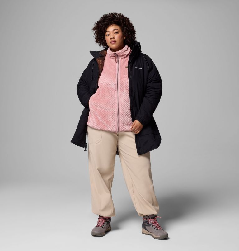 Women's Chatfield Hill II Novelty Jacket - Plus Size, Color: Black, Tobacco Omblur Print, image 2