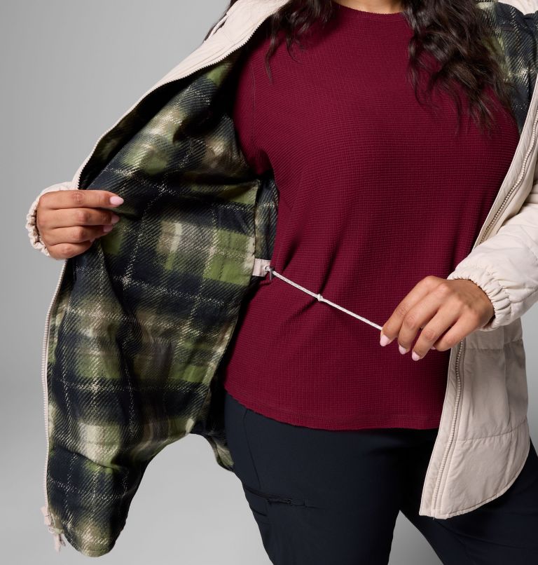 Women's Chatfield Hill II Novelty Jacket - Plus Size, Color: Dark Stone, Safari Omblur Print, image 7