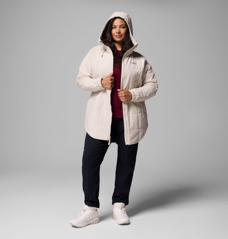 Women's Chatfield Hill II Novelty Jacket - Plus Size, Color: Dark Stone, Safari Omblur Print, image 2